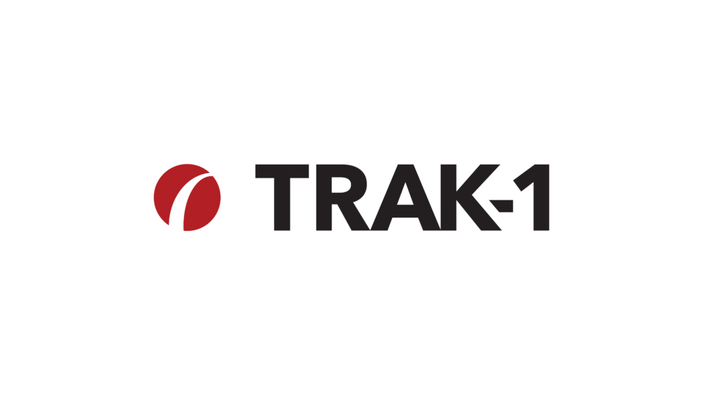 Trak-1 logo.